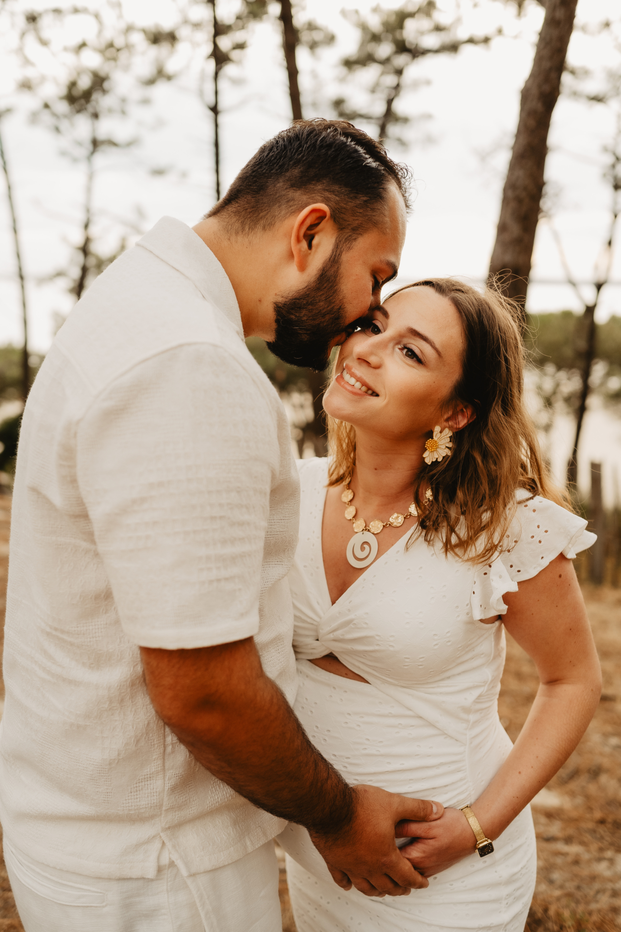 Séance grossesse en forêt