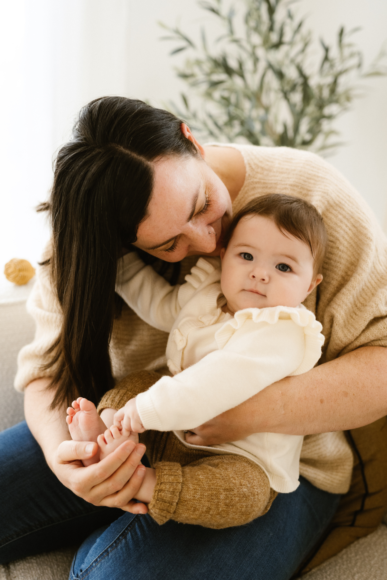 Séance allaitement maman bébé